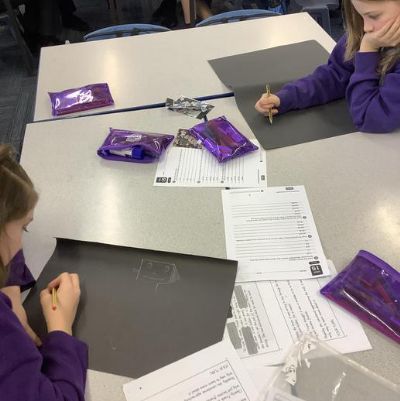 As part of our Science lessons, we have been learning about light. We made shadow puppets and performed our creations.