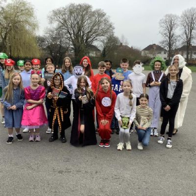 Year 6 have enjoyed dressing up as our favourite characters for World Book Day 2024.