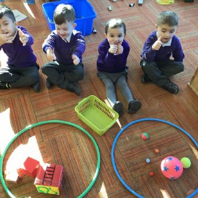 We have been enjoying our learning in Nursery this week!