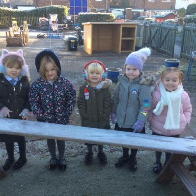 We have enjoyed our learning in Nursery this week; the frosty weather gave us the perfect opportunity to go on a Winter Walk.