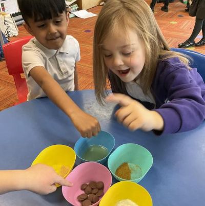 This half term, we have been thinking about using all our senses to explore.