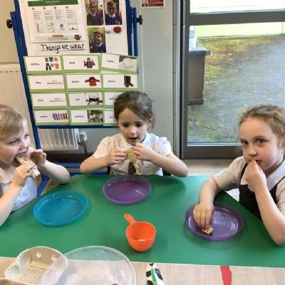 We have enjoyed researching Shrove Tuesday and making our own pancakes.