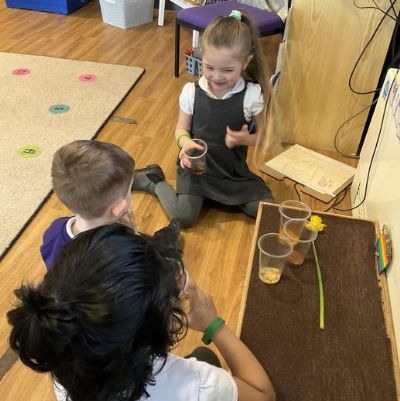 We had an interesting time on Science Day using our sense of smell to identify items form the kitchen.