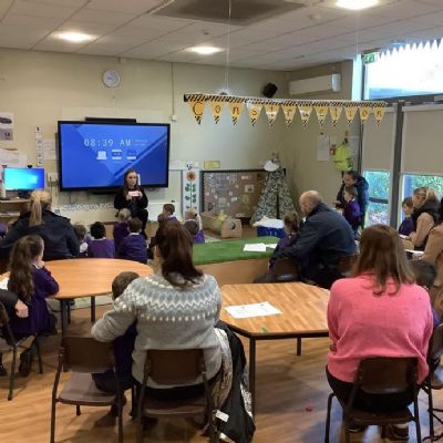 We welcomed parents to our phonics workshops this week.